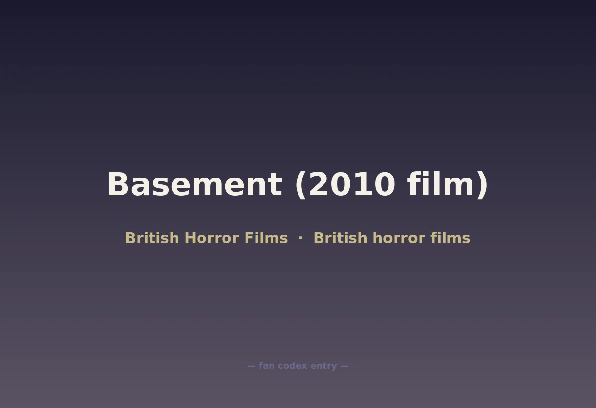 Basement (2010 film)